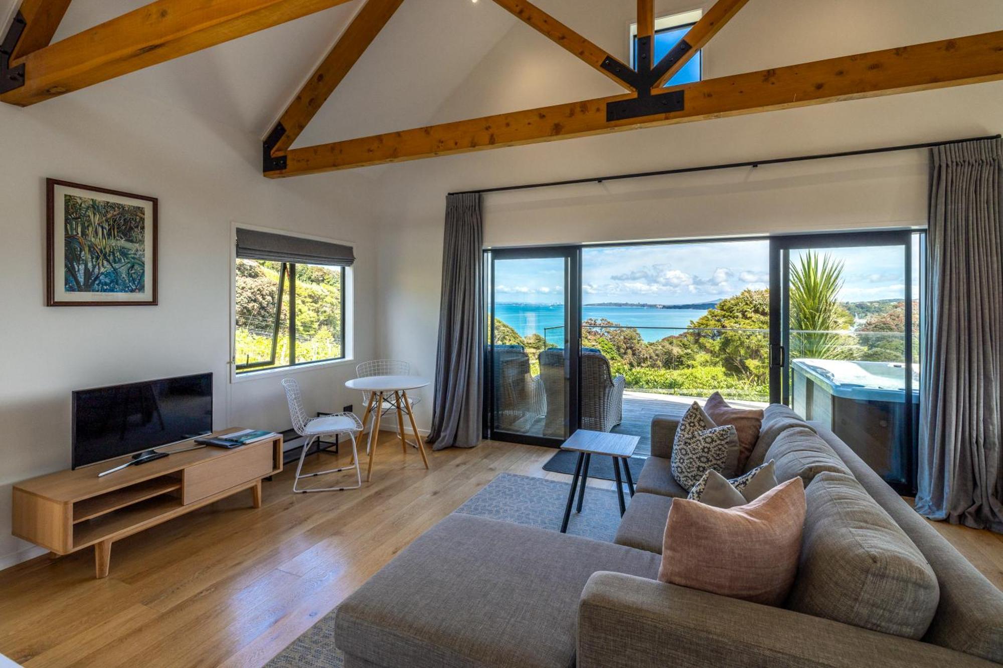 The Guest House At Te Whau Retreat - Stay Waiheke Omiha 外观 照片